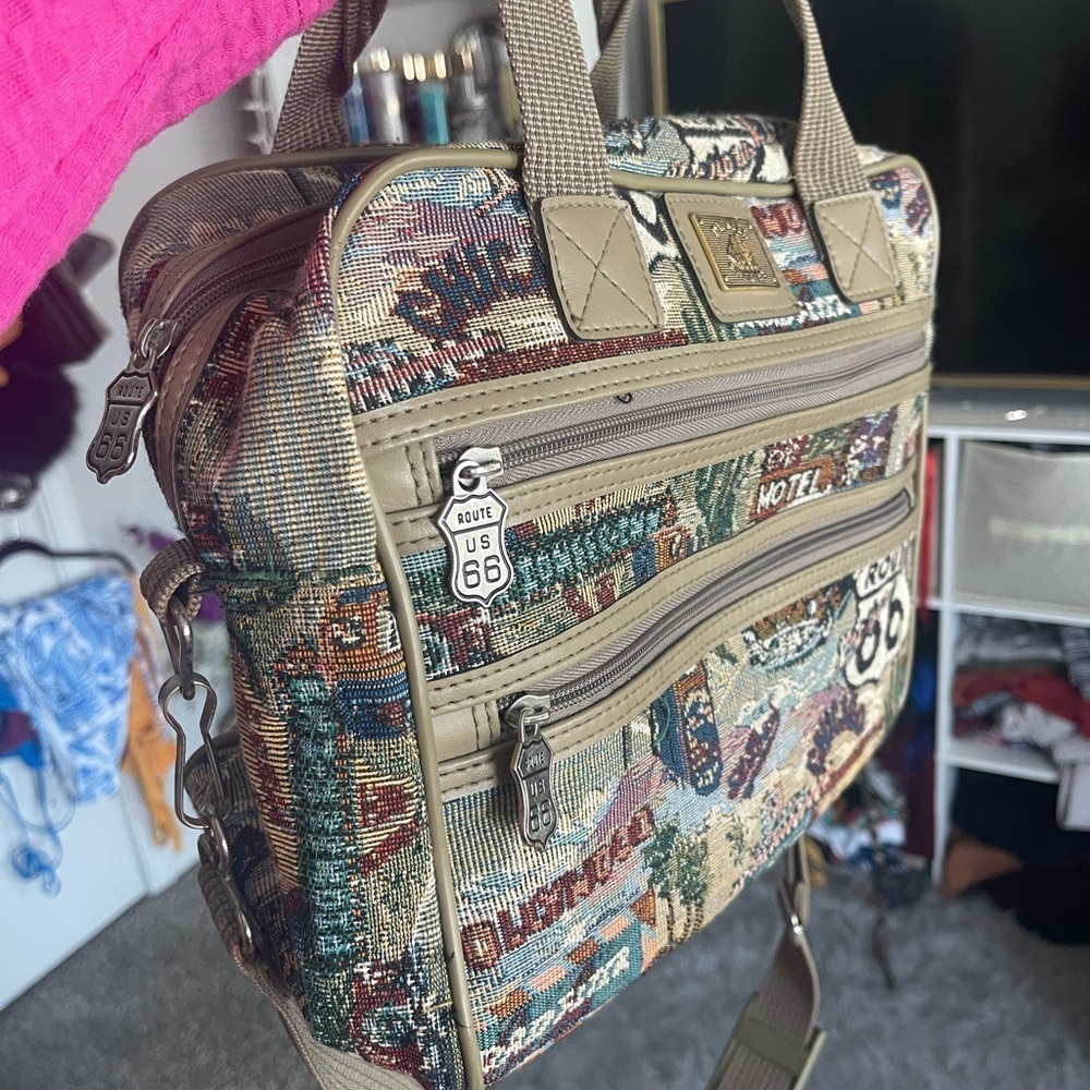 Pioneer Express Route 66 Small Tote Bag - Picture 4 of 8
